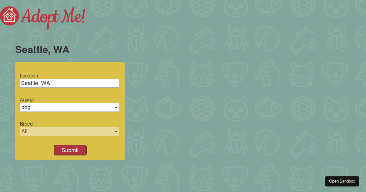 practice - Codesandbox