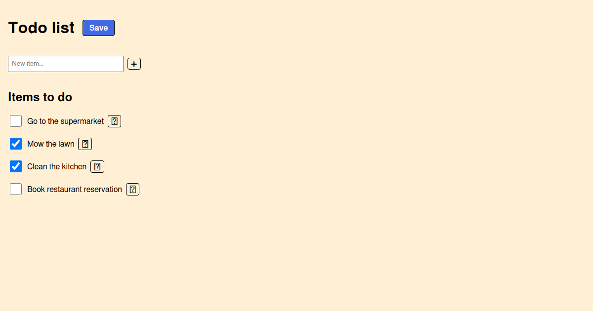 Working todo list with useMemo Codesandbox