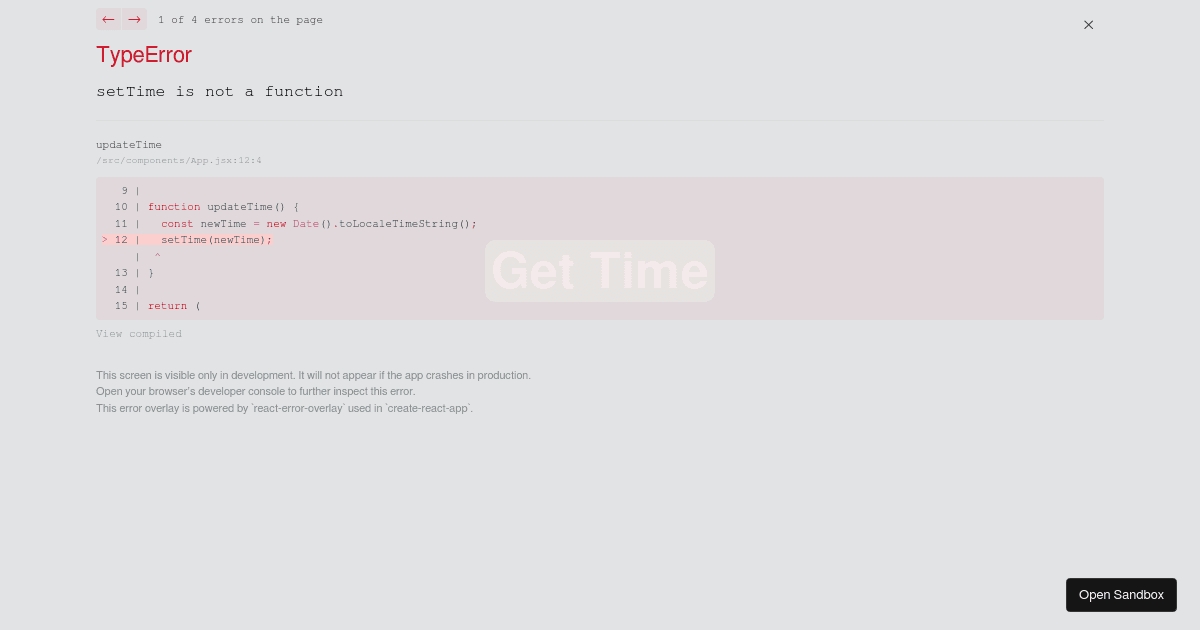 useState Hook Practice (forked) - Codesandbox