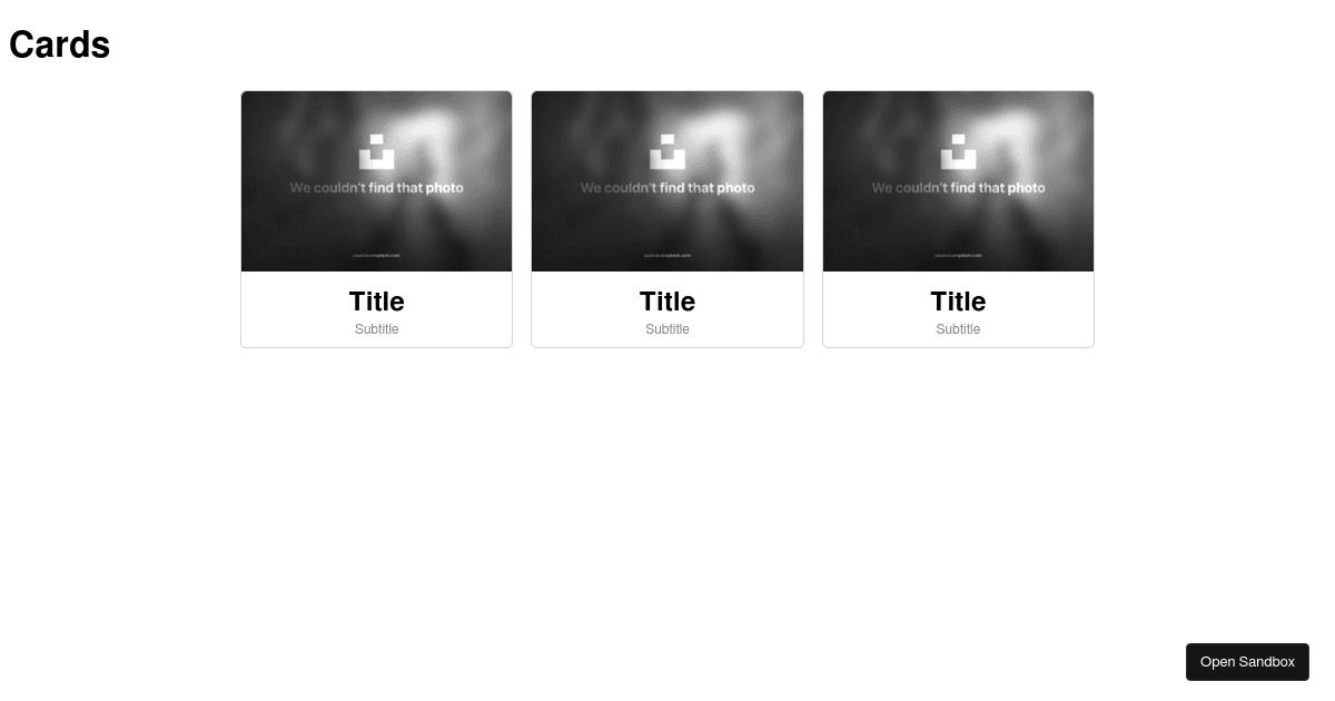 bnw - Codesandbox