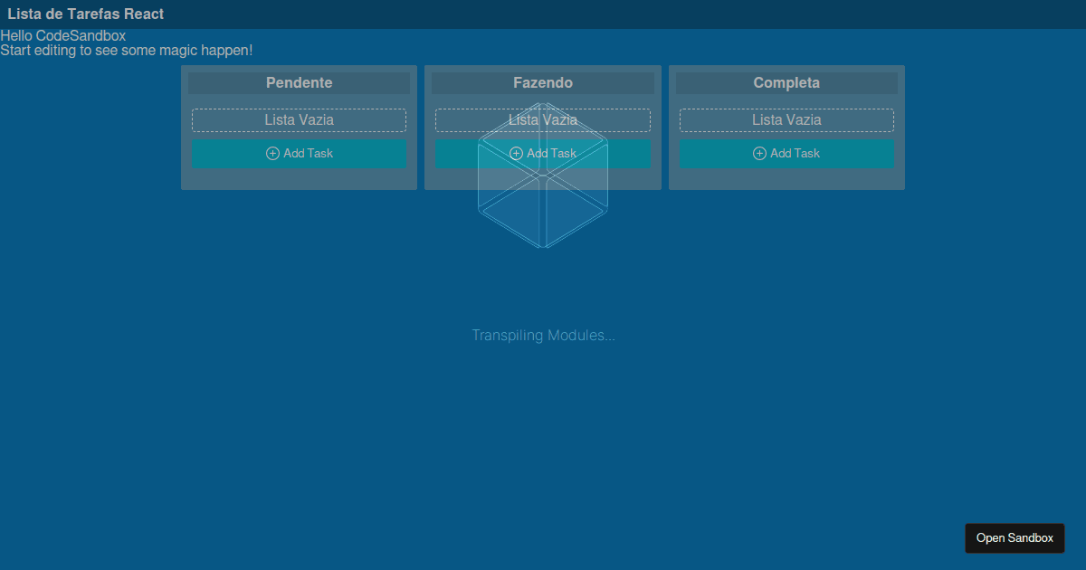 react - Codesandbox