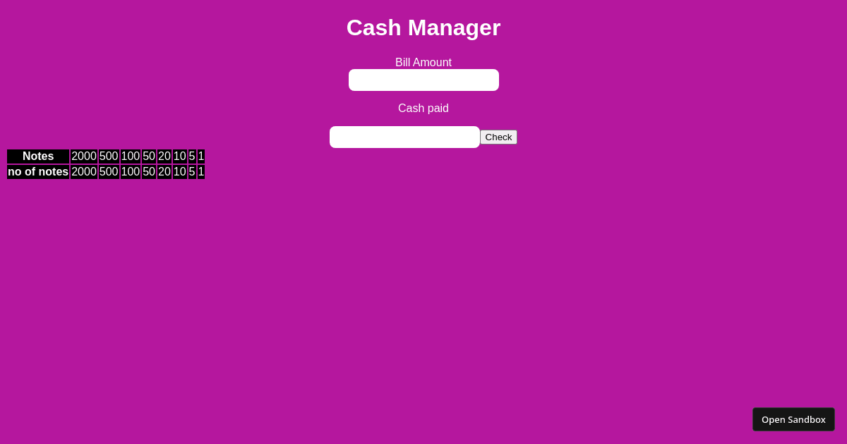 Cash Register Code Make Code cash-registera - Codesandbox