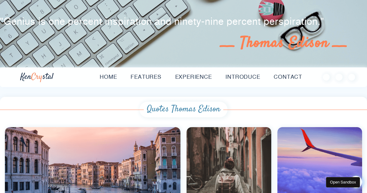 Personal Website TranMinhPhuong - Codesandbox