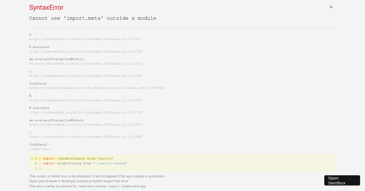 sandpack-project (forked) - Codesandbox