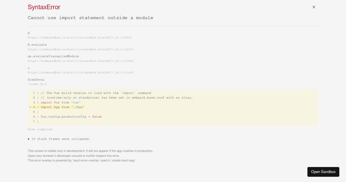 Vue JSX Render Prop - Codesandbox