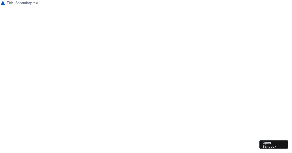 inline-message-default - Codesandbox