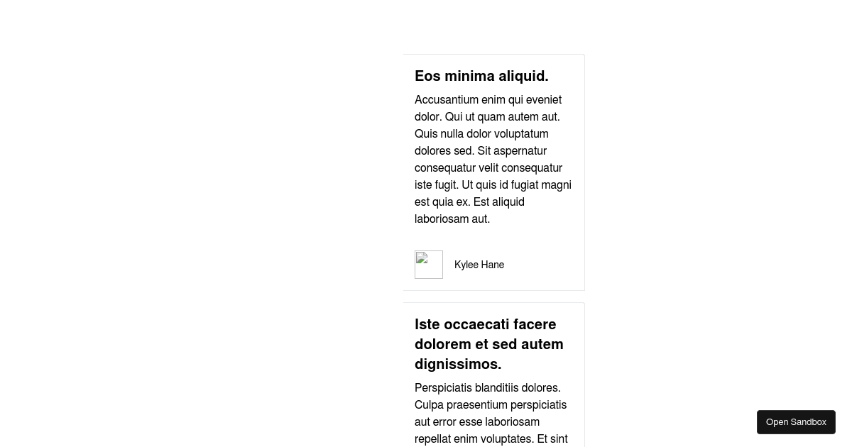 Vue Pagination (forked) - Codesandbox