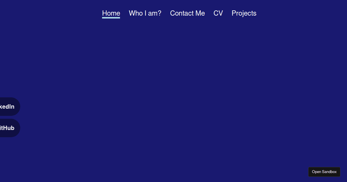 portfolio - Codesandbox