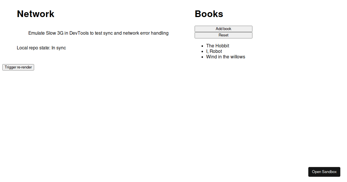 StackOverflow issue Codesandbox