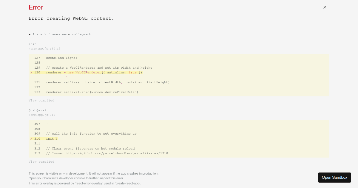 Rubik's Cube - Codesandbox