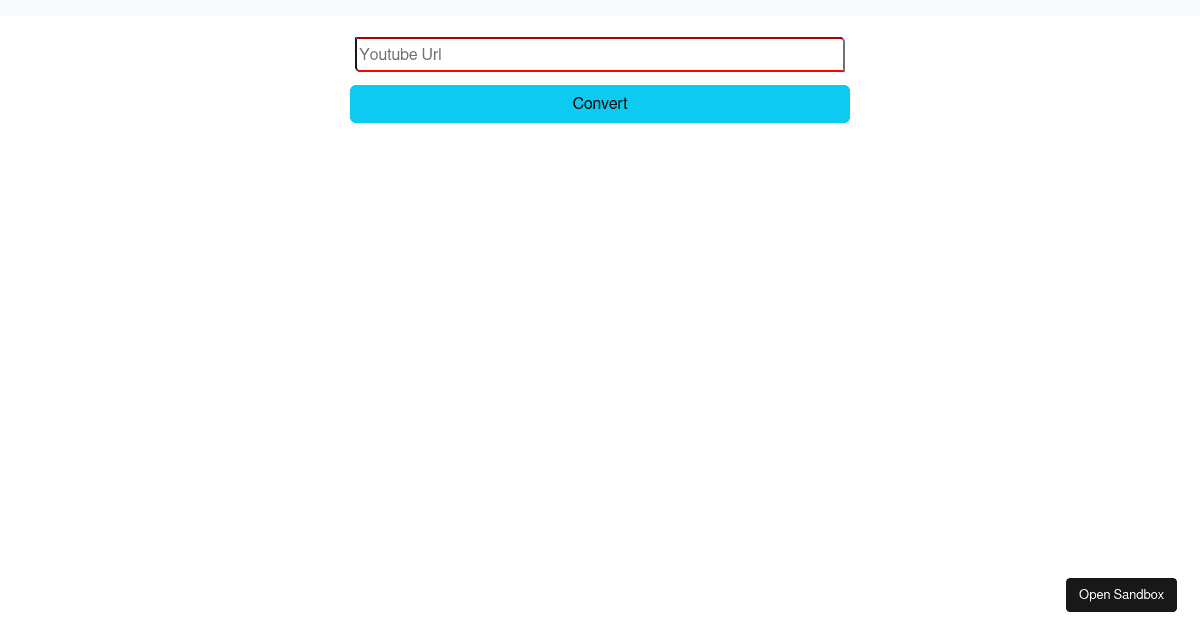 react - Codesandbox