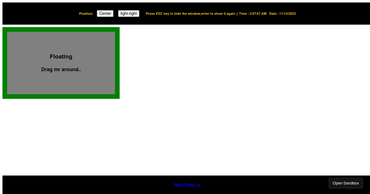 react - Codesandbox