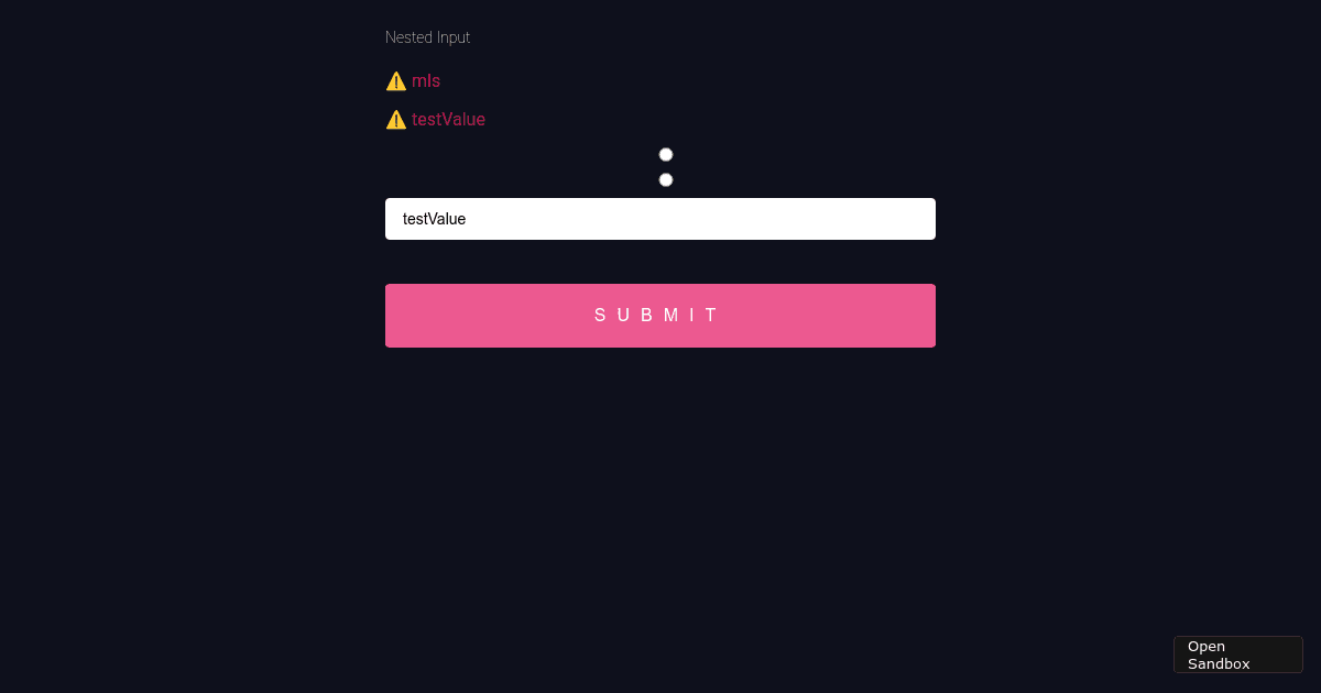 React Hook Form - V7 - Form Context (forked) - Codesandbox