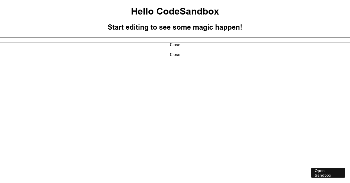 errorrenderedmorehooksthanduringthepreviousrenderhandleremovecausing Codesandbox
