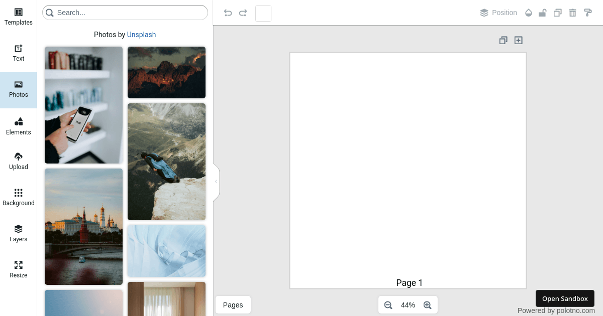 polotno-page-numbers - Codesandbox