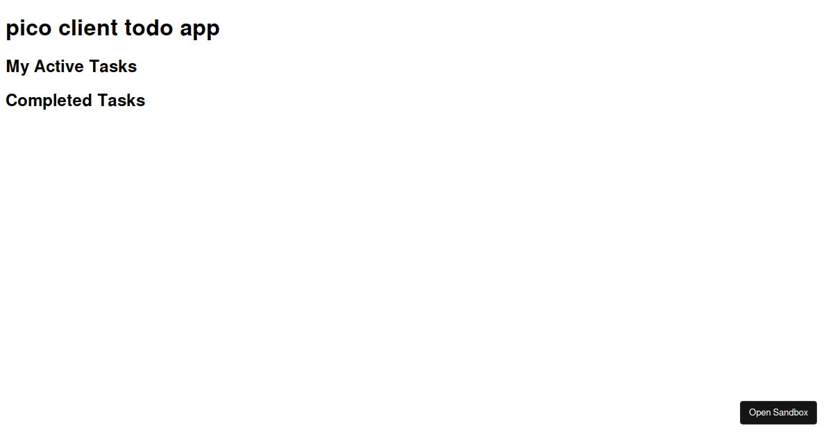 todo - Codesandbox