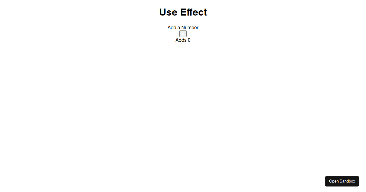 Event Listener POC - Codesandbox