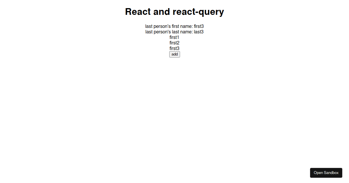 react-query-pool - Codesandbox