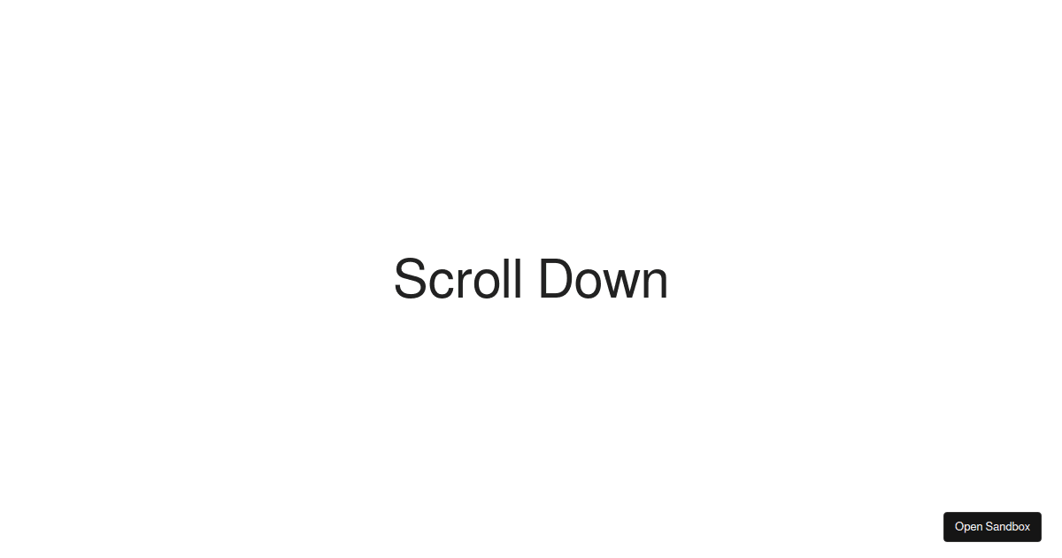 Image sequence animation codesandbox