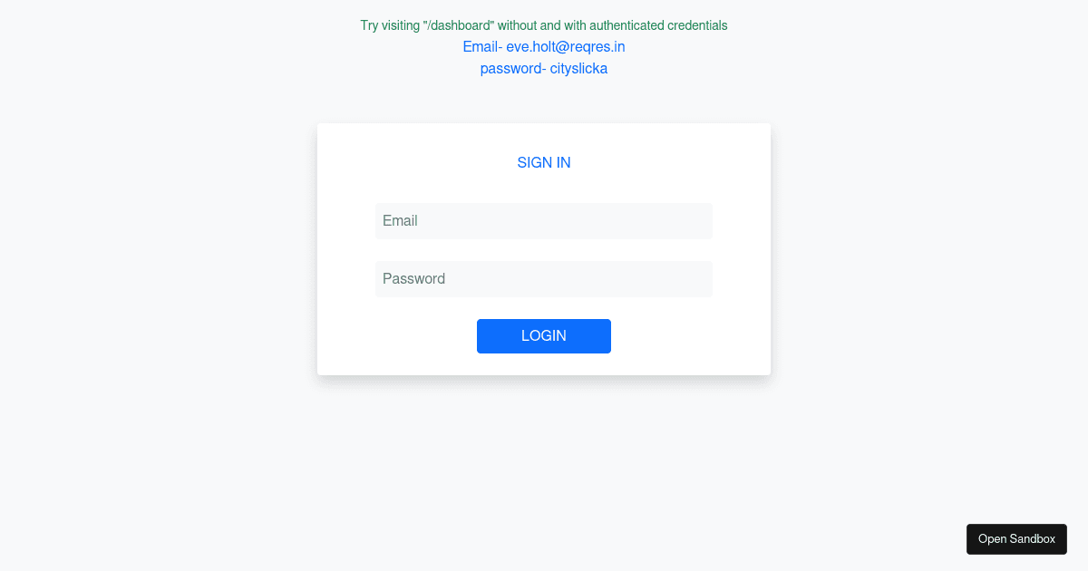 HOC implementation using react router 6 - Codesandbox
