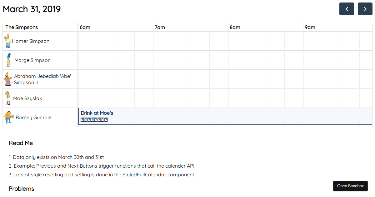 full-calendar-react-render-event - Codesandbox
