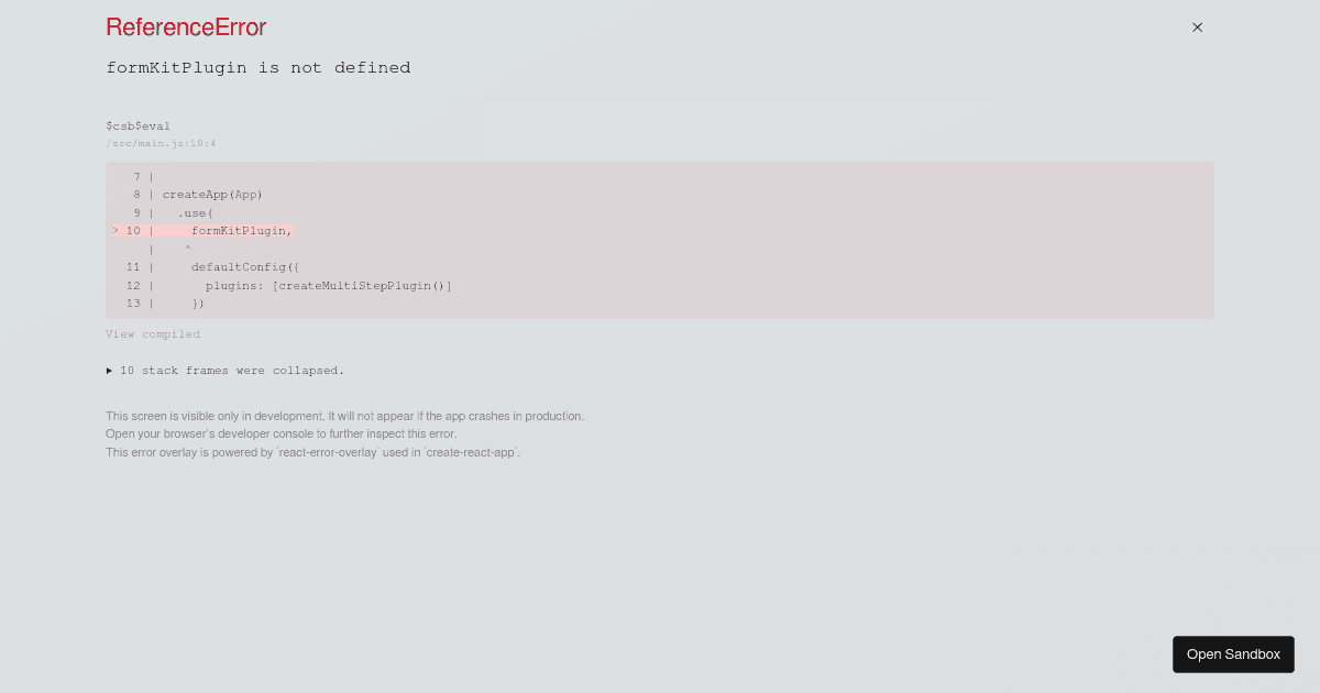 FormKit Multi-Step Form: Phase 2 (forked) - Codesandbox