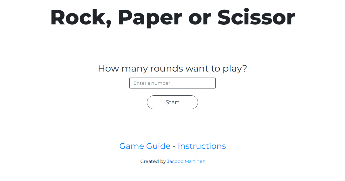 cobidev/rockpaperscissors Codesandbox