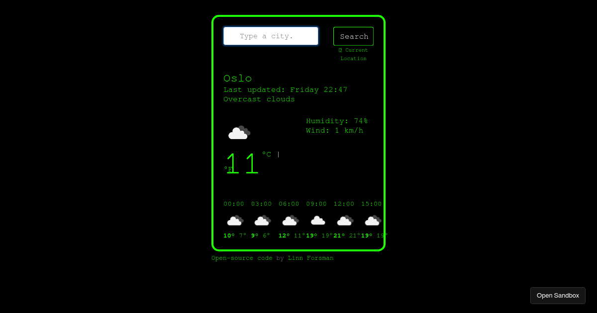 SheCodes React Week 1 Homework - HTML / CSS to React - Codesandbox