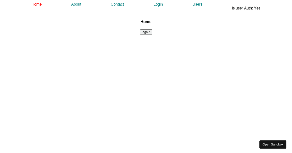 router-1 - Codesandbox