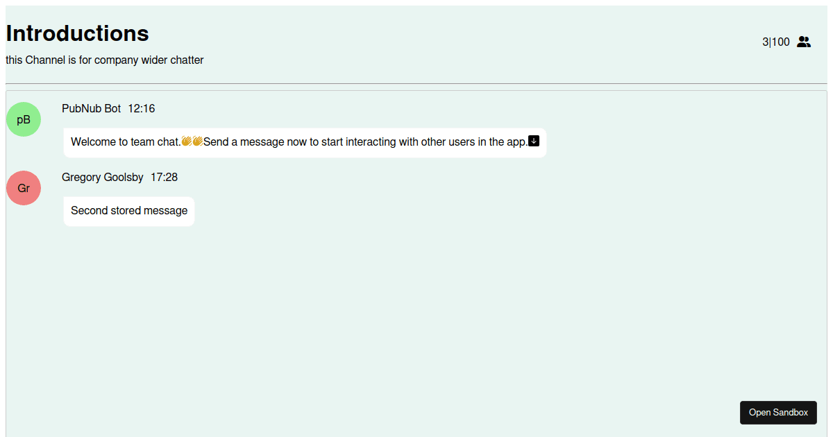 reactjs-chat-box - Codesandbox