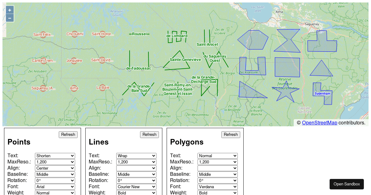 vector-labels - Codesandbox