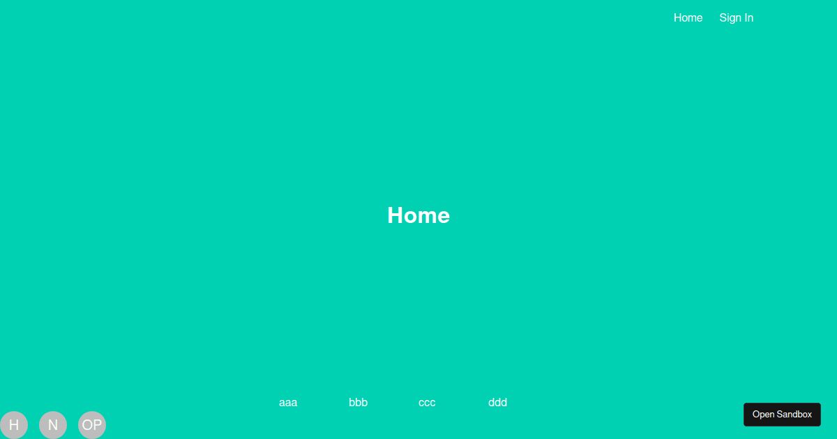 react - Codesandbox