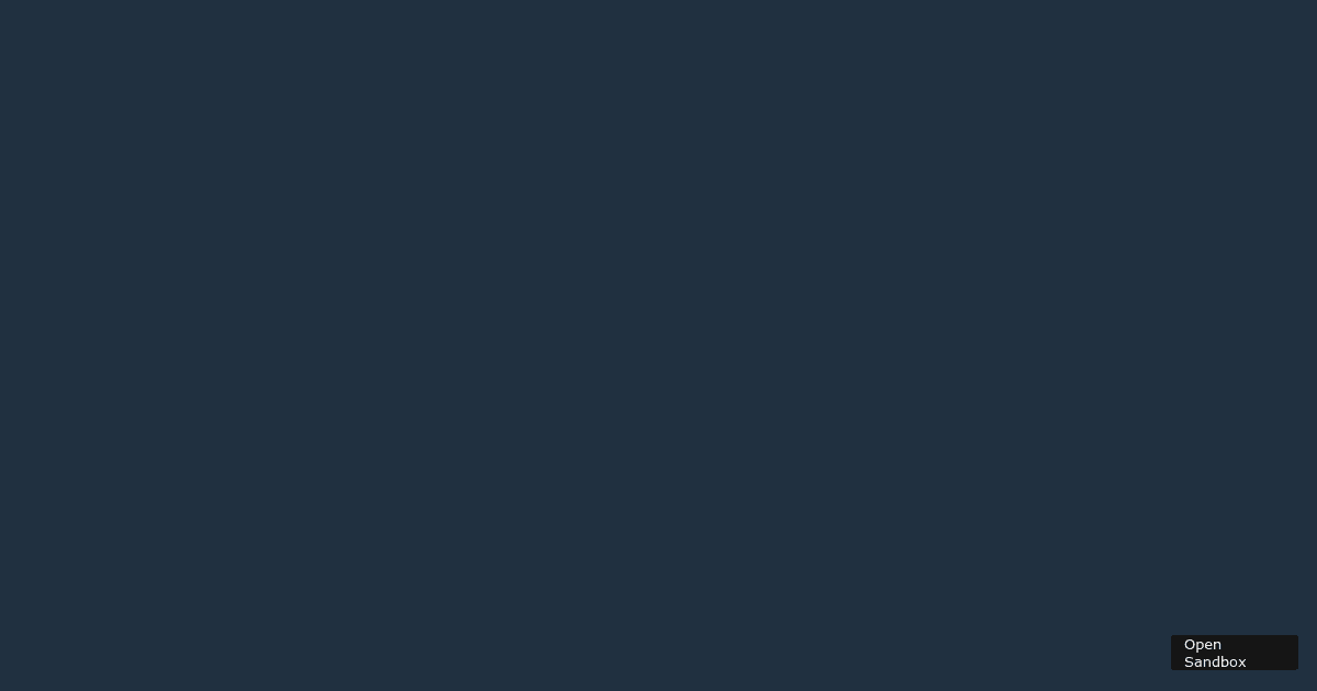 Live JS (forked) - Codesandbox