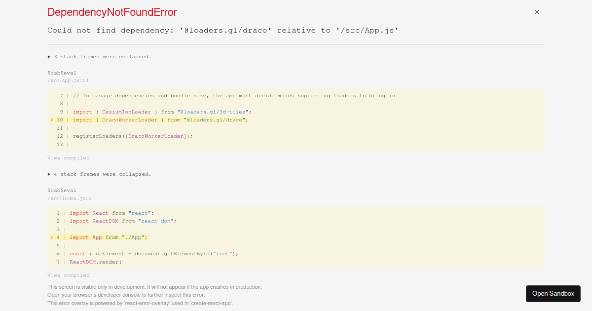 loaders.gl+deck.gl+3d-tiles - Codesandbox