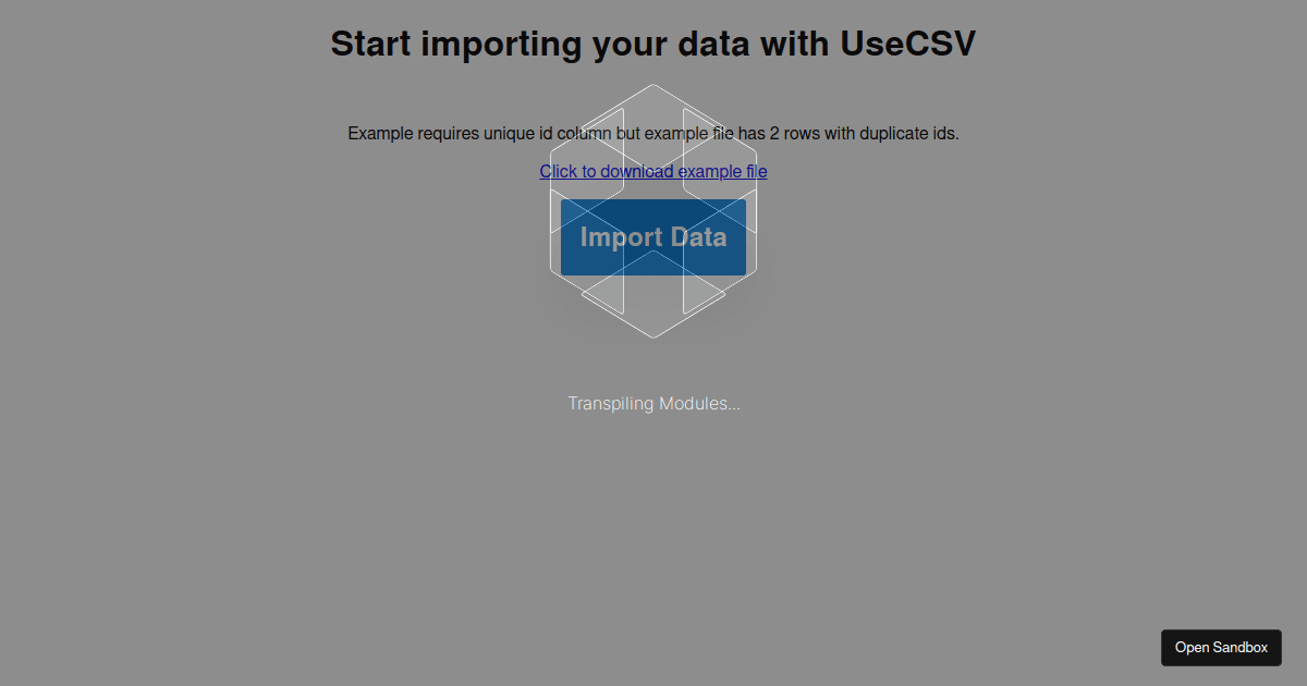 UseCSV - Using Validation Hooks to have unique values in one column ...