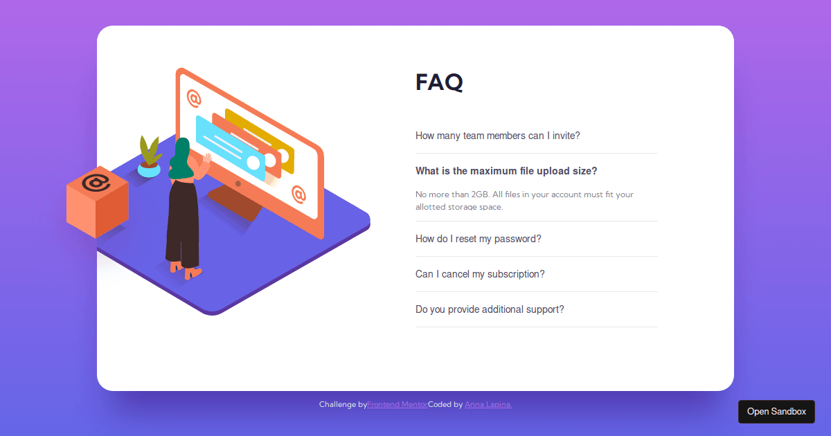 faq - Codesandbox