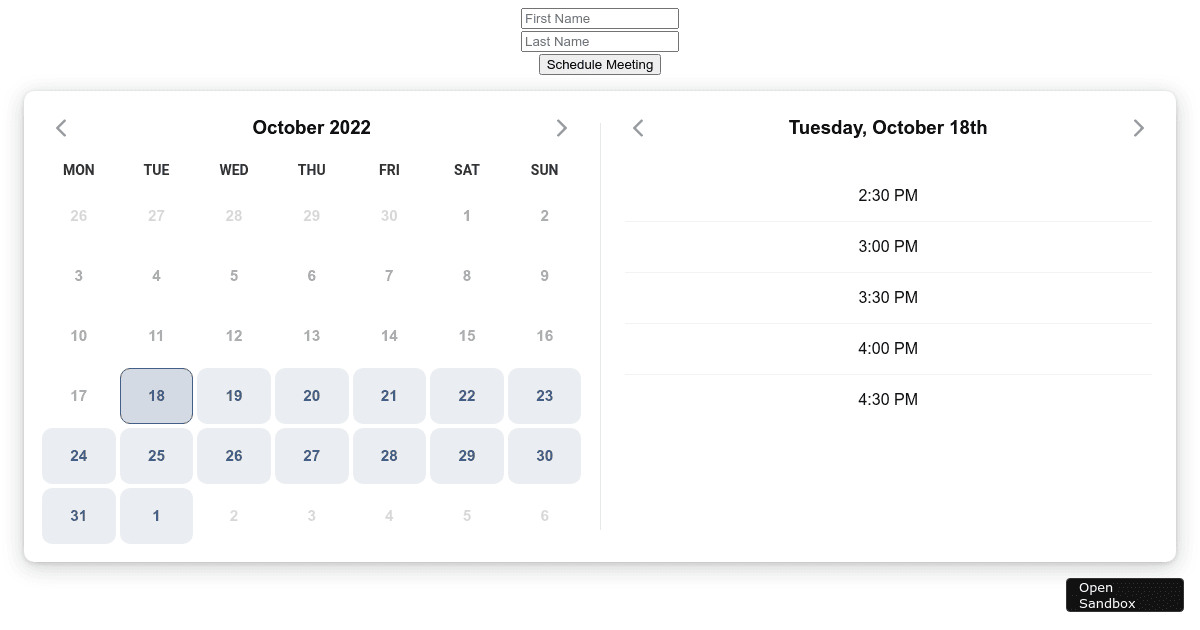 datepicker_tool (forked) - Codesandbox