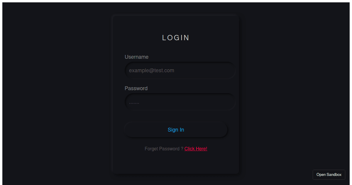 Neumorphism - Rockstar Games Login Form