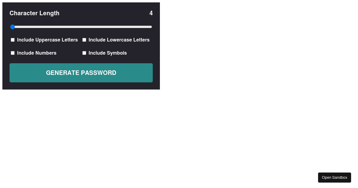 react - Codesandbox