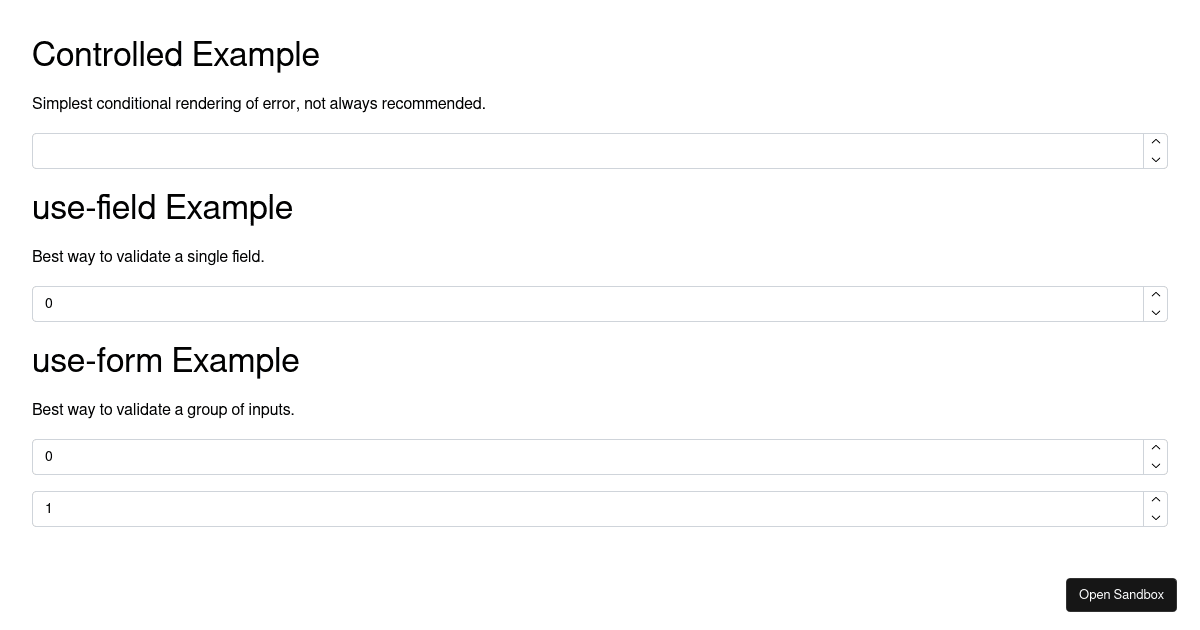 Mantine NumberInput clamp behavior - Codesandbox