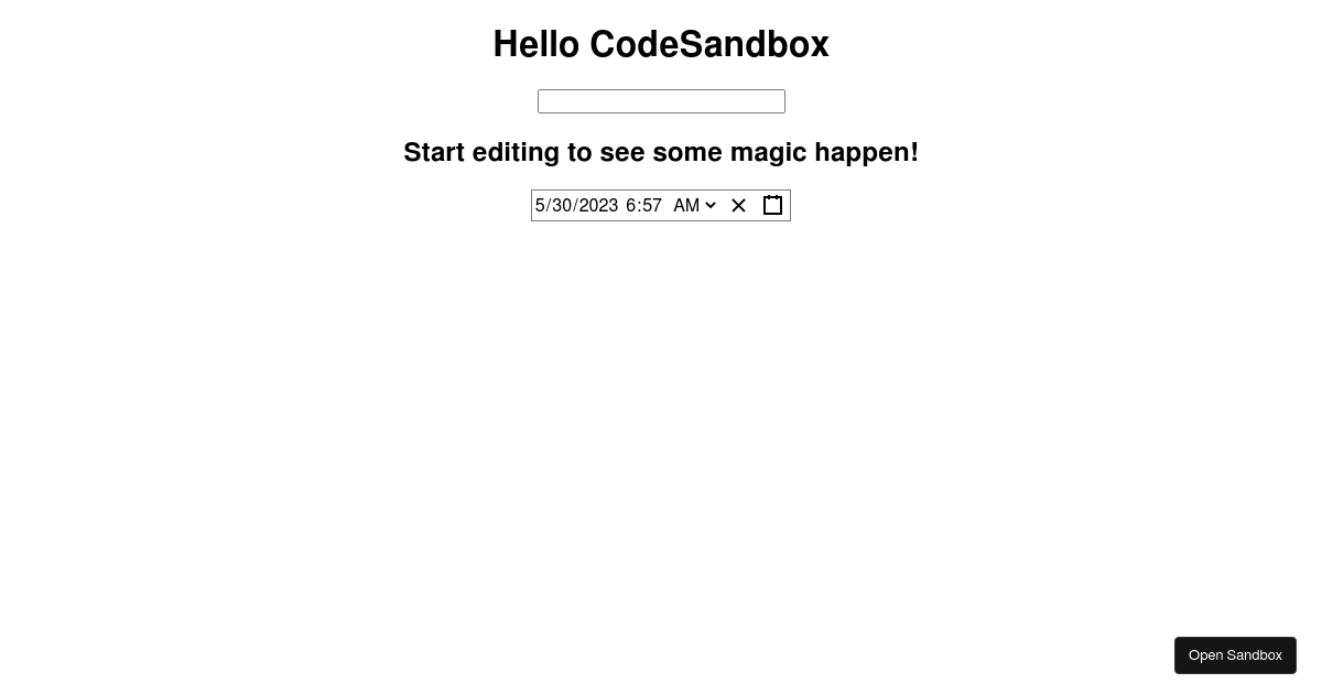 date-and-time (forked) - Codesandbox