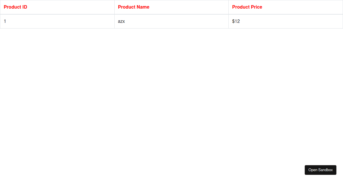 BootstrapTable with Styled Components - Codesandbox
