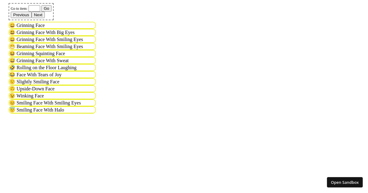 scrollable-list-example (forked) - Codesandbox