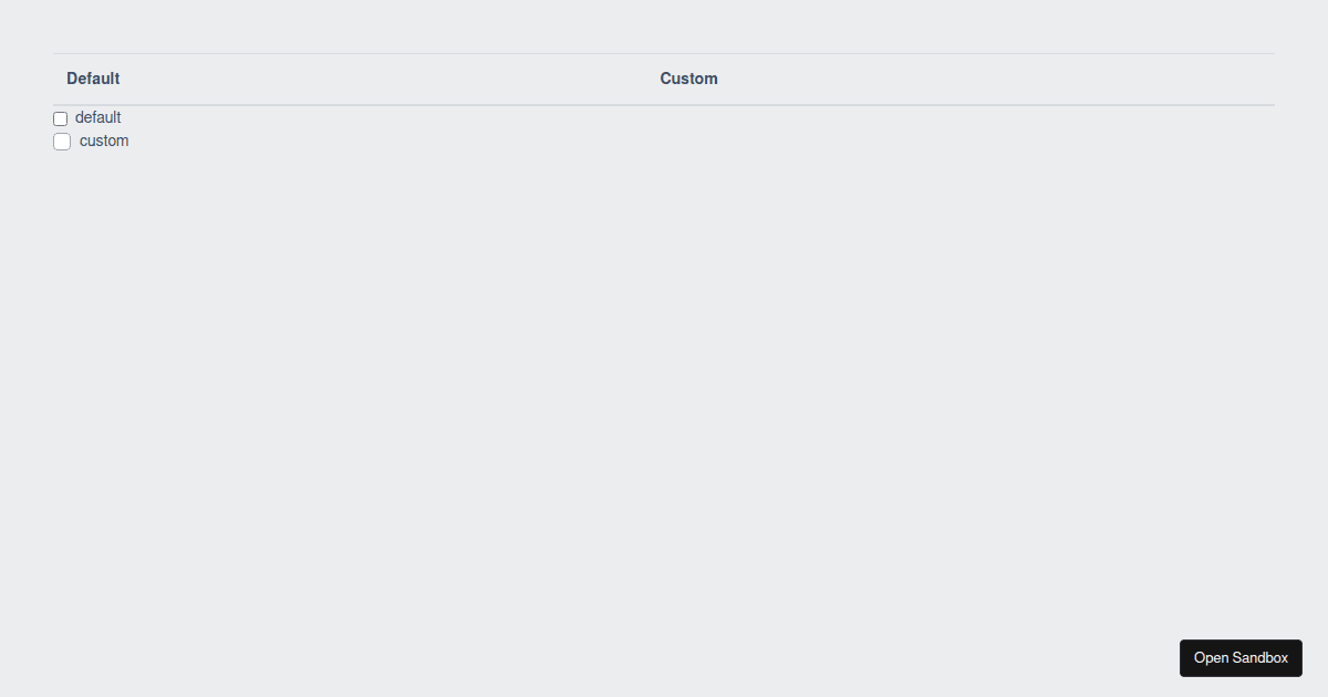 CoreUI Vue Select - Codesandbox