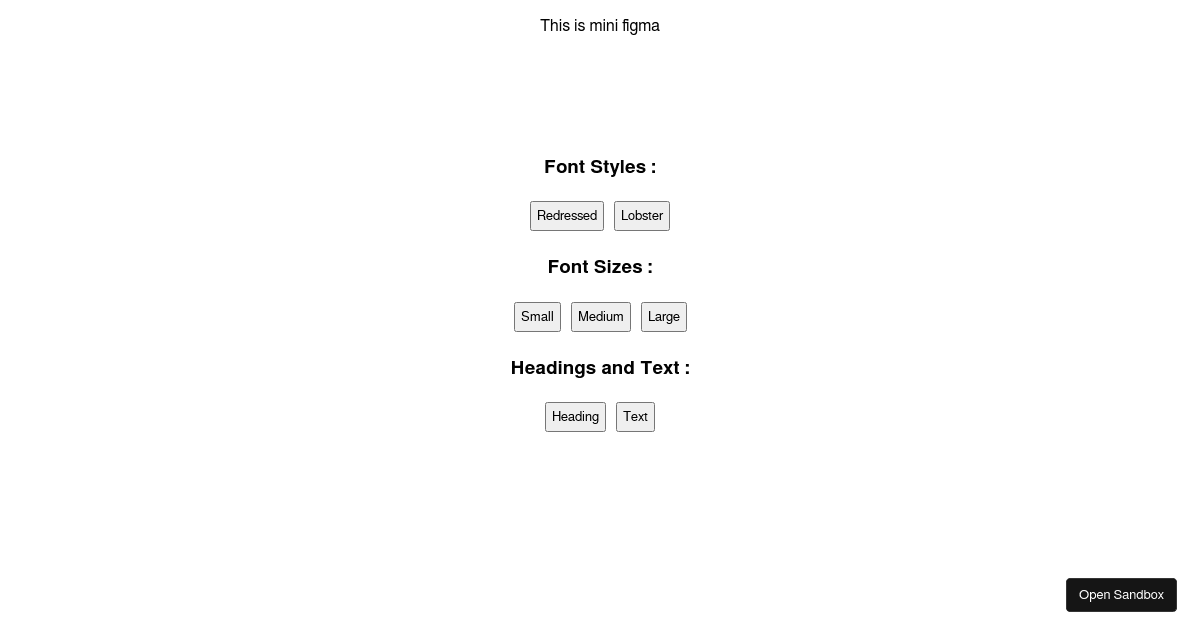 mini-figma - Codesandbox
