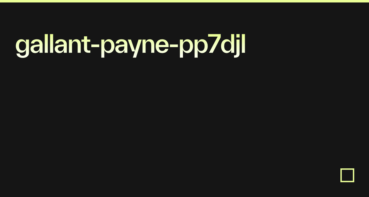 gallant-payne-pp7djl - Codesandbox