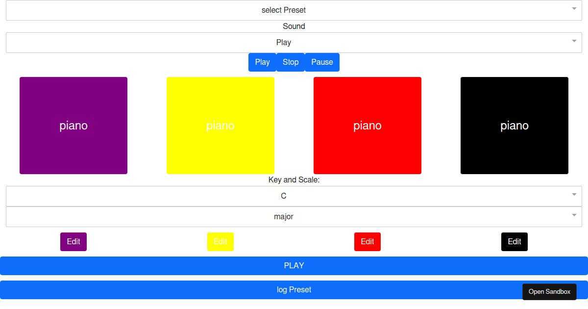 react - Codesandbox