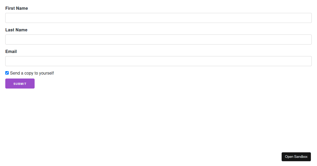 Formik v2 Field Checkbox Binding - Codesandbox