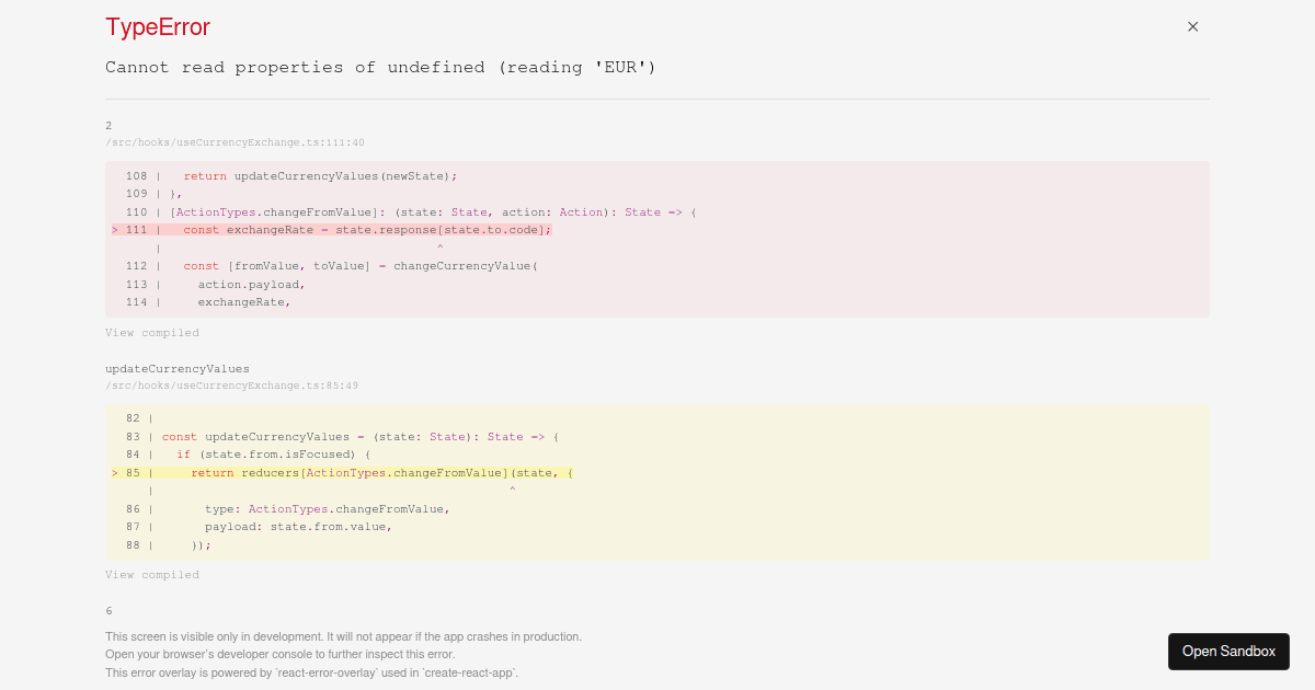 currencies-exchange - Codesandbox