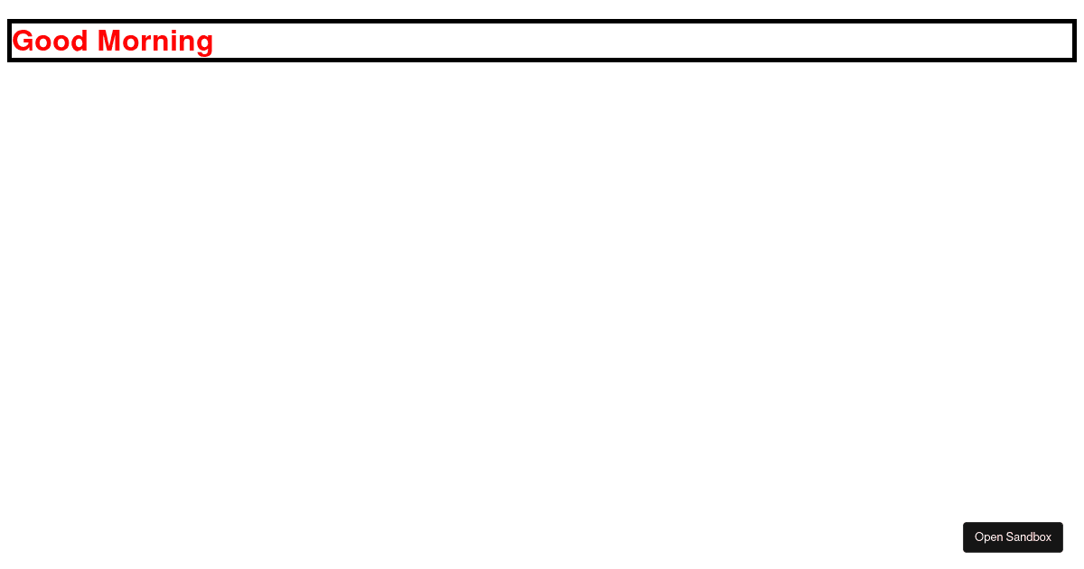 React Components Practice Completed (forked) - Codesandbox